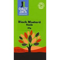 (Pack of 6) Crazy Jack - Mustard Seeds - Black 50 g