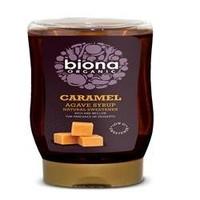 (Pack Of 6) Biona - Organic Caramel Agave Syrup - Squeezy - (350g)