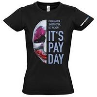 payday 2 womens houston mask t shirt smallblack