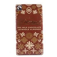(Pack of 15) Divine Chocolate - Divine Milk Choc Whole Almonds 100 g