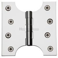 Parliament Hinge (Set of 2) Size: 10.16 cm H x 10.16 cm W, Finish: Polished Chrome