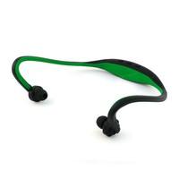 Pama PNG265 Bluetooth 4.1 Neckband Headphones with Mic Controls Sports Gym Running Wireless Headset for Mobile Phone - Black and Green