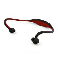 Pama PNG265 Bluetooth 4.1 Neckband Headphones with Mic Controls Sports Gym Running Wireless Headset for Mobile Phone - Black and Red