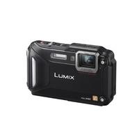 Panasonic Lumix DMC-FT5EB-K Compact Camera - Black (16.1MP, 4.6x Optical Zoom with Leica DC Lens, Wi-Fi with NFC, 28mm Wide Angle, 12m Waterproof, 2m 