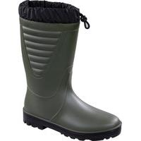 Panoply Work Wear Mornas Green Fur Lined Wellies Wellingtons (UK 9/EU 43)