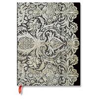 Paperblanks Lace Allure Plain Ultra Notebook - Ivory Veil