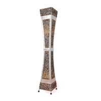 PAOLO floor lamp with graphic pattern, 100 cm