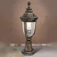 Paula Pillar Light Traditional Patterned Glass