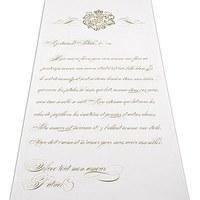 Parisian Love Letter Personalised Aisle Runner