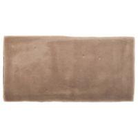 Padstow Taupe Ceramic Wall Tile Pack of 44 (L)150mm (W)75mm