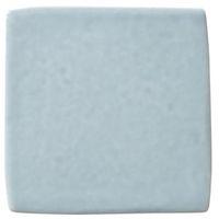 Padstow Sky Blue Ceramic Wall Tile Pack of 25 (L)100mm (W)100mm