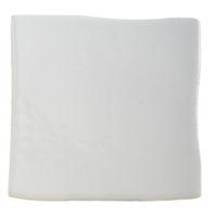 Padstow White Ceramic Wall Tile Pack of 25 (L)100mm (W)100mm