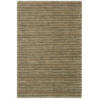 Palmas Dark Grey Checked Jute Rug