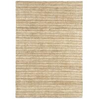 Palmas White Modern Checked Jute Rug