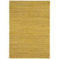 palmas mustard checked jute rug