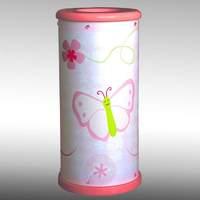 papillon led table lamp for childrens room
