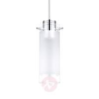 Partly satinised Aggius LED pendant light