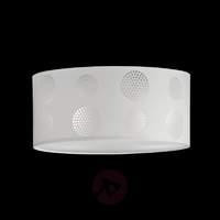 patterned ceiling lamp joona white