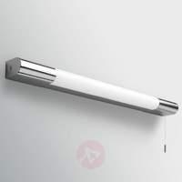 Palermo Great Wall Light with Switch Chrome 60 cm