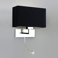 park lane grande 0541 led wall light in polished chrome fitting only