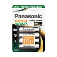 Panasonic 1x Rechargeable Evolta HHR-3XXE Ni-MH 1, 2V 2450 mAh