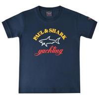 PAUL AND SHARK Children Boys Logo T Shirt