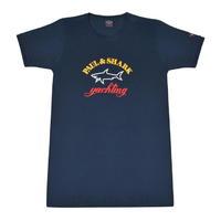 paul and shark junior boys logo t shirt