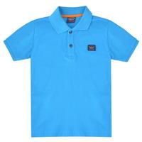 PAUL AND SHARK Children Boys Short Sleeve Polo Shirt