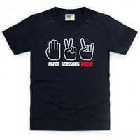 Paper, Scissors, Rock Kid\'s T Shirt