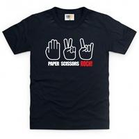 paper scissors rock kids t shirt