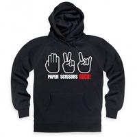 paper scissors rock hoodie