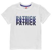 Patrick Logo T Shirt Junior Boys