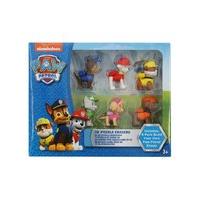 Paw Patrol Skye Rubble Chase and Marshall Character Build Your Own Erasers - 6 Pack - Multicolour