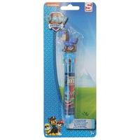 Paw Patrol Chase Character Click Down 10 Colour Ball Point Pen - Multicolour