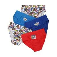 paw patrol boys 100 cotton assorted colours elasticated trims characte ...