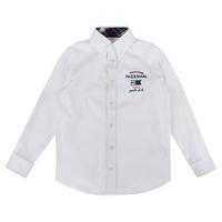 PAUL AND SHARK Children Boys Woven Logo Shirt