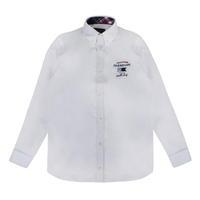 PAUL AND SHARK Junior Boys Logo Woven Shirt