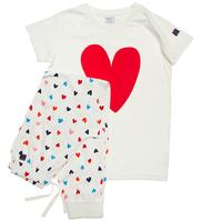 Pajama Set - White quality kids boys girls