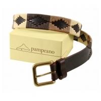 Pampeano Tierra Leather Polo Belt, Tierra, 44-46