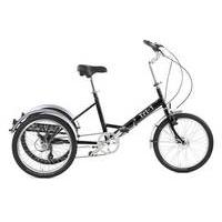 pashley tri 1 folding tricycle black 15 inch