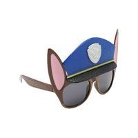 Paw Patrol kids Chase character design novelty sunglasses - Multicolour