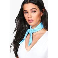 Pastel Paisley Bandana - blue