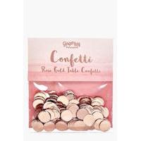 party rose gold metallic confetti rose gold