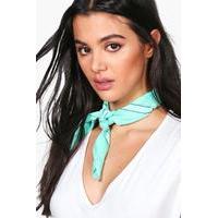 pastel paisley bandana mint