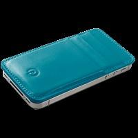 PATRONA MAGNETIC iPhone Wallet in Kingfisher Blue - iPhone 4S