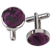 Paisley Purple Cufflinks