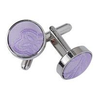 passion lilac cufflinks