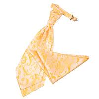 passion gold scrunchie cravat 2 pc set