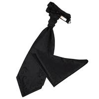 Passion Black Scrunchie Cravat 2 pc. Set