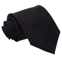 Paisley Black Tie